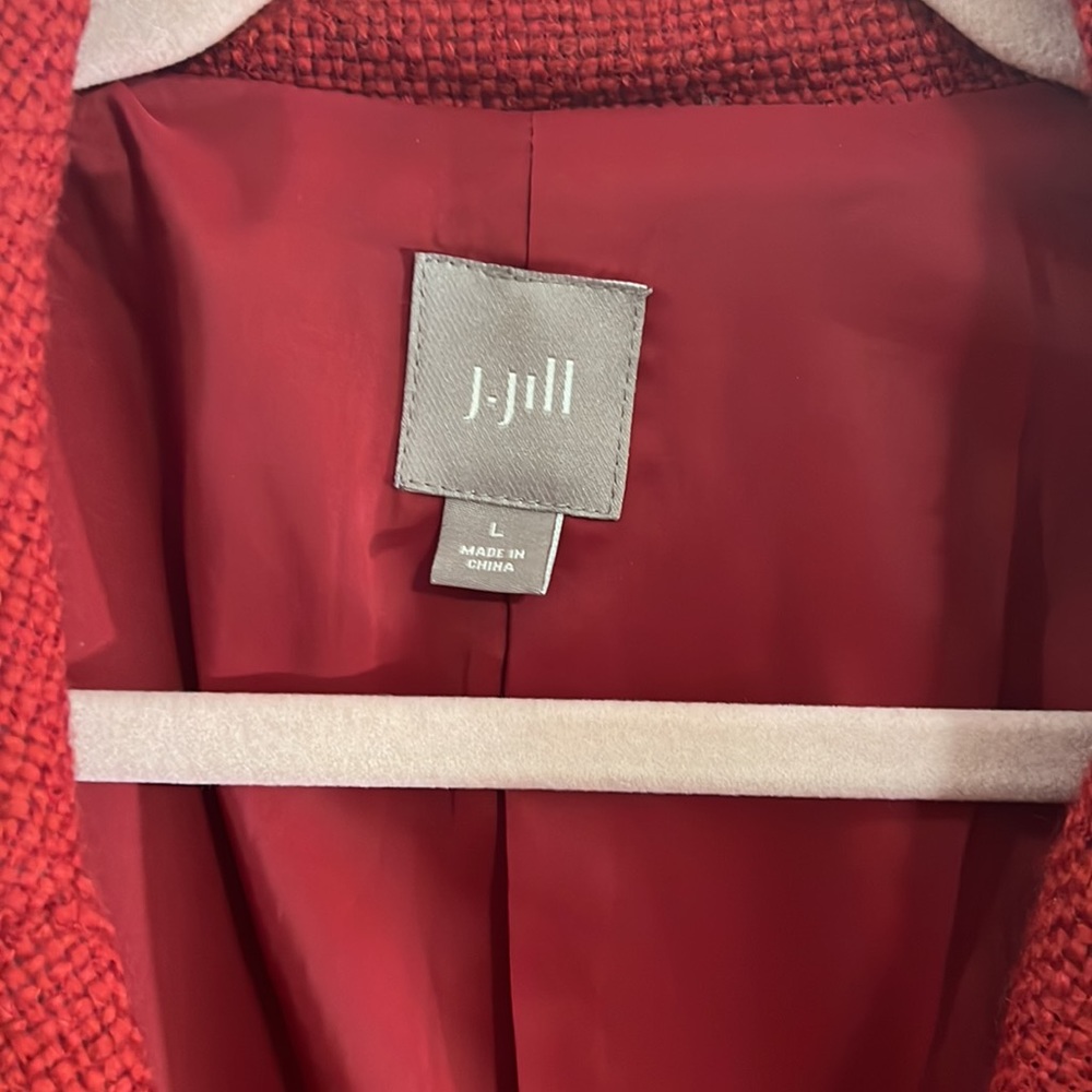 J.Jill tweed wool blend jacket blazer - Picture 3 of 9